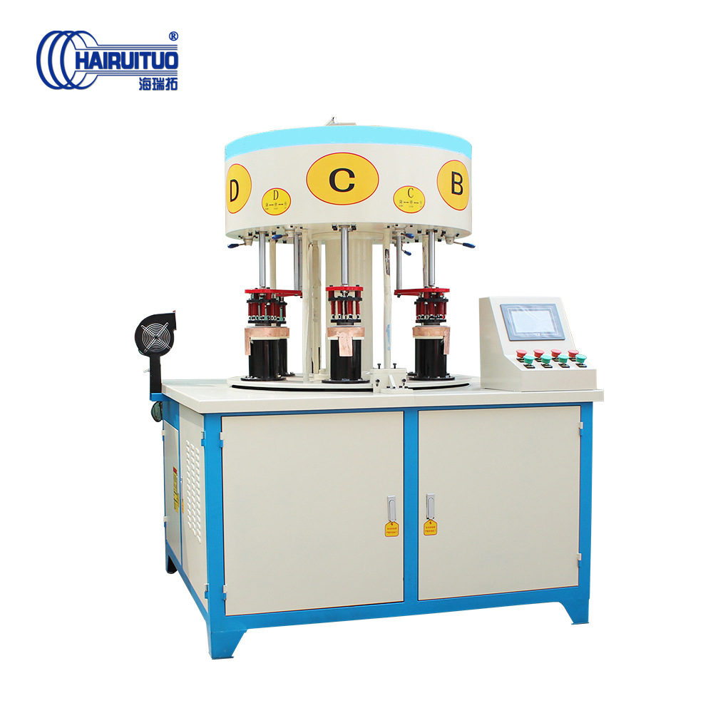 六工位发热盘钎焊�?适用于电水壶高频焊接�? class=