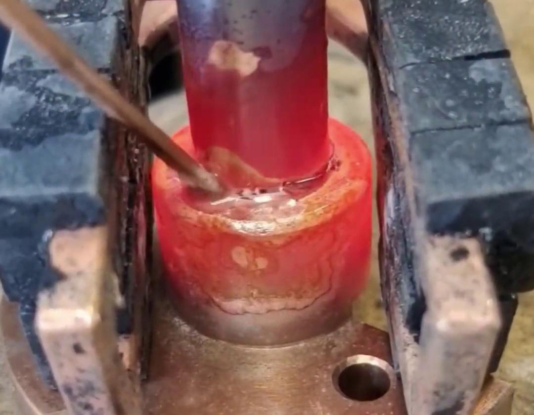 黃銅頭高頻焊接，用高頻焊機輕松完成