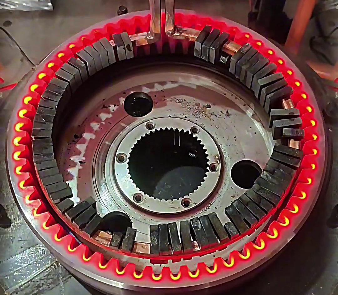 高頻淬火機床，內齒感應淬火熱處理