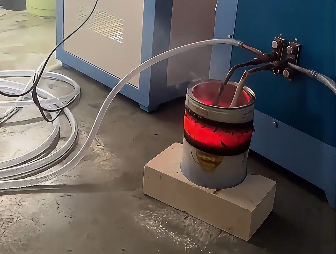 超音頻加熱設備實測，快速加熱效果驚人，感受一下感應加熱速度