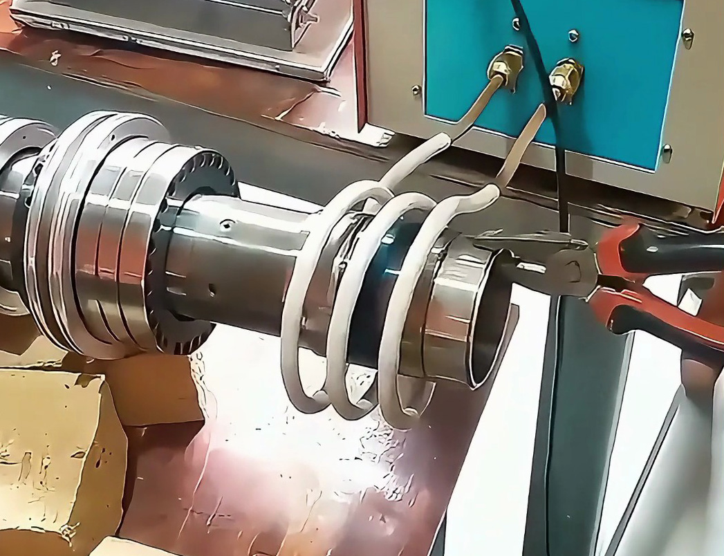 鋼套加熱退火熱拆，看這臺高頻加熱機如何實現無損拆卸！